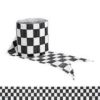 Chequered Print Crepe Decorating Roll