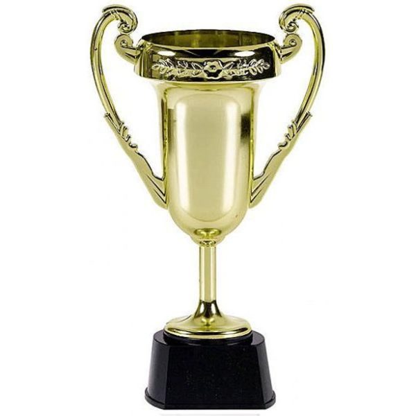 Gold Coloured Novelty Trophy Cup