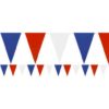 Red, White & Blue Outdoor Plastic Bunting