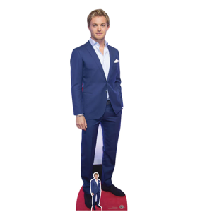 Nico Rosberg Racing Driver Life Size Cardboard Cut Out Decoration